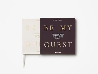 PrintWorks Guest Book, White & Anthracite - 100-Page Wedding Keepsake Album - color: White/Anthracite