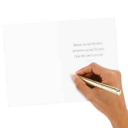 Hallmark Sympathy Cards, Assorted 16-Pack (Nature Photos)