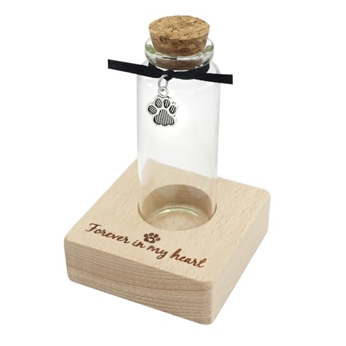 Custom Pet Fur Memorial Gifts,Pet Fur Keepsake Jar Personalised Pet Photo Gift，Dog Cat Pet Tooth Box Pet Keepsake，Dog Memorial,Loss of Pet ,Cat Keepsake Gift,Pet Remembrance,Pet Lovers Gifts (style 6)