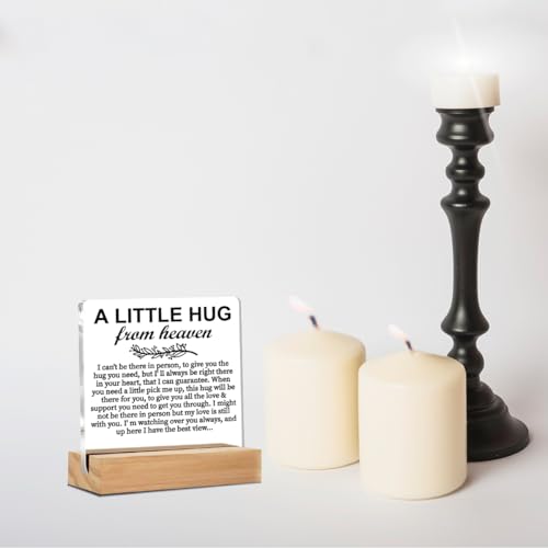 Memorial Gifts Acrylic Sign, Sympathy Gifts for Loss of Loved One - color: Memorial Gifts 03