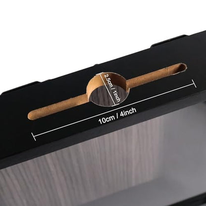 Top Loading Shadow Box , Top Loading Wood & Real Glass Display Case Frame with Slot on Top Ready to Hang Memory Box , Pins, Awards, Medals, Wedding and Photos, Black, 8x8 - color: Black, size: 8*8