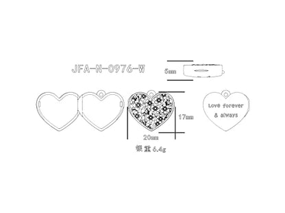 TUGHRA Mother's Day Gifts Gold Locket Necklaces for Women, 925 Sterling Silver Heart Photo Lockets Memorial Keepsake Jewelry Gift for Mom, Wife, Daughter - style: 0976-Daisy