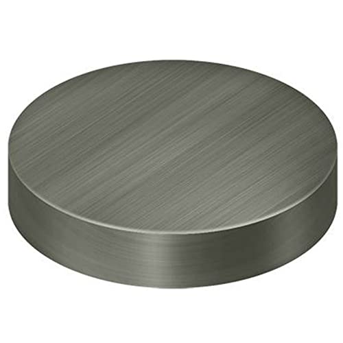Deltana SCF100U15A Flat Round Screw Cover Clavo - color: Antique Nickel