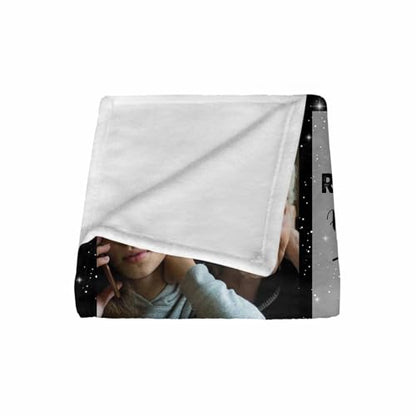 Customized Memorial Blanket with Photos for Loved Ones Lost: Made in USA, Personalized Pictures Sympathy Blanket for Father Mother Grandpa Grandma Brother Sister Daughter Son Pets - color: Design 03