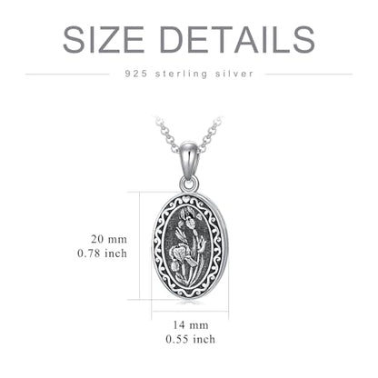 Birth Flower Photo Locket Necklace 925 Sterling Silver 12 Month Locket Necklace with Picture Birth Flower Photo Jewelry Gifts for Women Mother Mom Daughter - color: 02-February-Iris, style: 1.no custom