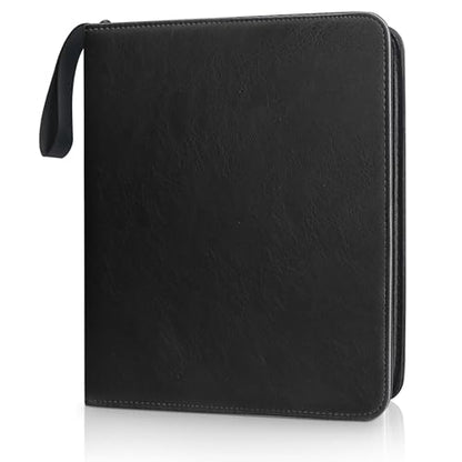 Leather Photo Album 4x6 200 Photos, DIY Scrapbook with 50 Sheets and 20 Blank Kraft Sheets, Travel Souvenir Diary Photo Book for Family Wedding Baby and Holiday Pictures - color: Black