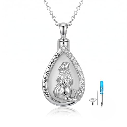 TIGER RIDER Pet Paw Necklace 925 Sterling Silver Cross Infinite love Necklace Pendant Pet Jewelry Gift for Dog Cat Lovers - style: cat Forever in your heart