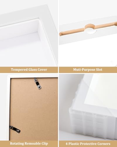 Adventure Archive Box, 12 x 12 Inch Travel Box for Memorie - size: 12×12-white