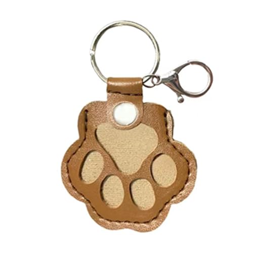 Dog Fur Storage Keychain（1Pcs,Light Brown） - color: Light Brown