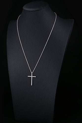 S925 Sterling Silver Urn Ashes Keepsake Cremation Memorial Necklace Jewelry - style: Cross Urn.