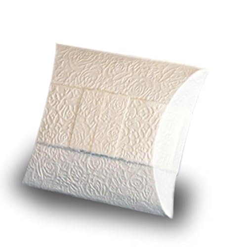 Paper Ideal for Water Burial - Medium - Holds Up to 60 Cubic Inches of Ashes - Pearl White Biodegradable Cremation Urn