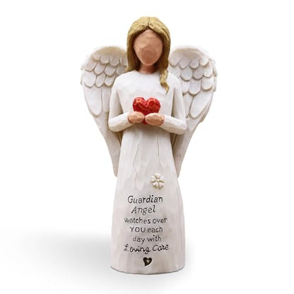 AUKEST Guardian Angel Statue, Angel Gifts for Women, Angel Figurines