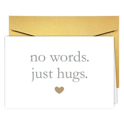 Sympathy Grief Card, In Sympathy Greeting Card For Him Her, Thinking of You Cards, Bereavement Condolence Grieving Cards for Best Friend Bestie Coworker - color: #3