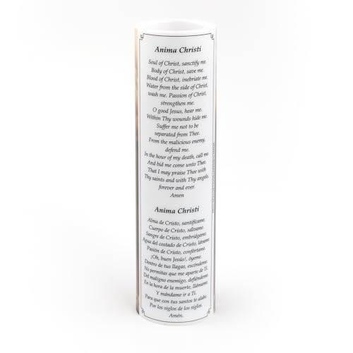 Crucifixion - Lamb of God, LED Flameless Devotional Prayer Candle