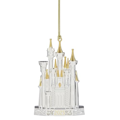 Lenox 2025 Disney Christmas Cinderella Castle Hanging Ornament - style: Cinderella Castle