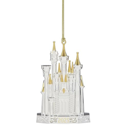 Lenox 2025 Disney Christmas Cinderella Castle Hanging Ornament - style: Cinderella Castle
