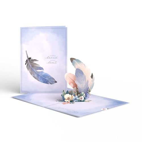 Lovepop Nothing Loved Is Ever Lost Pop-Up Sympathy Card with Envelope