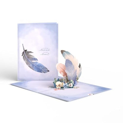 Lovepop Nothing Loved Is Ever Lost Pop-Up Sympathy Card with Envelope