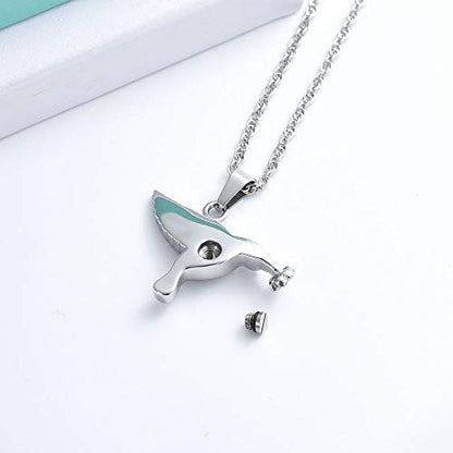 shajwo Hummingbird Urn Necklaces for Ashes - color: Customize