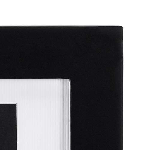 Malden International Designs Expressions Tiny Miracles Matted Picture Frame, 3x4/4x6, Black - style: Black