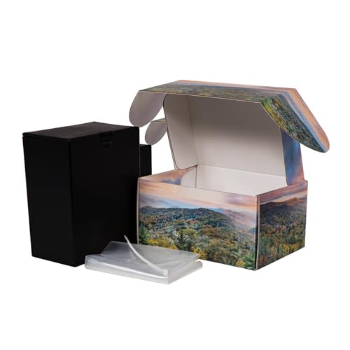 TSA Approved Travel Urn for Human Ashes, Large Temporary Cremation Urn Package- (211 Cubic inch Capacity) (Mountain Urn Mailer, Large Urn (211 cu. in)) - color: Mountain Urn Mailer