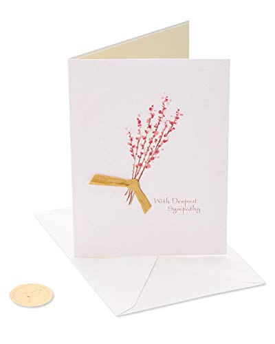 Papyrus Sympathy Card (Wishing You Comfort) - color: Deepest Sympathy