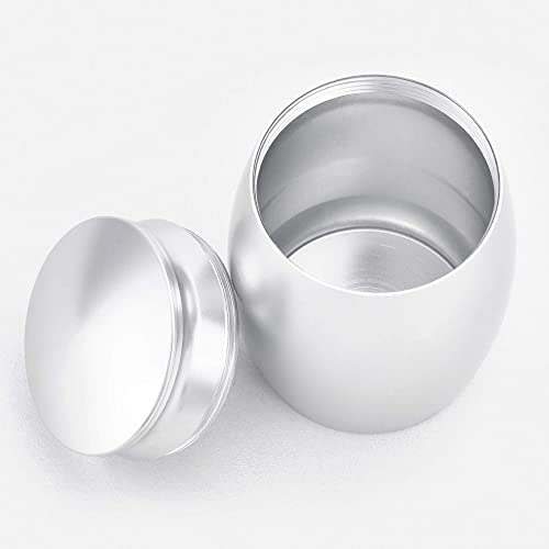 Small Urns for Pet Ashes,Silver Mini Urn for Dog/Cats Ashes - color: Silver