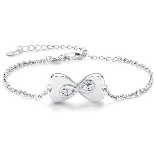Double Urn Bracelets for Ashes for Women: Sterling Silver Dual Cremation Charms Bracelet Jewelry Hold Two Ashes - Burial Memorial Keepsakes Charms Jewelry Gifts for Loved Ones - style: Double Teardrop