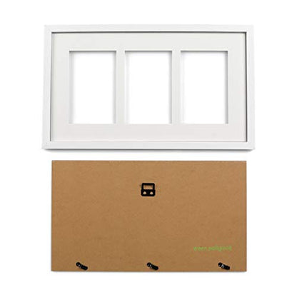Green Pollywog Paw Print & Nose Print Keepsake Kit with Ink Pad - size: Paw Print Frame Kit - White
