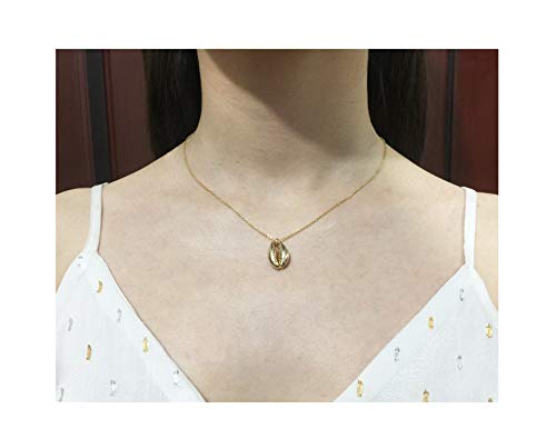 Baydurcan Friendship Anchor Butterfly Good Luck Elephant Necklace for Women - style: Shell