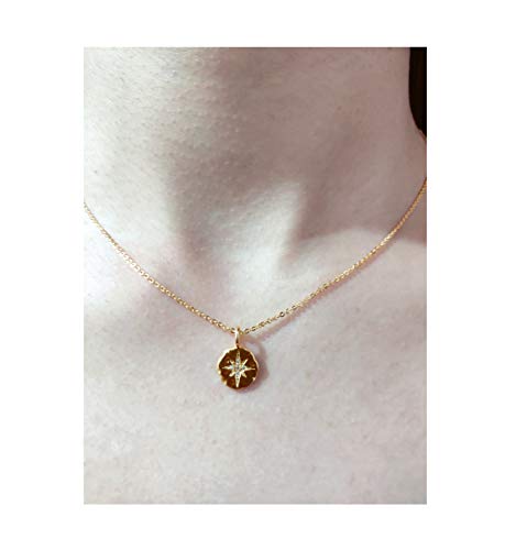 Baydurcan Friendship Anchor Butterfly Good Luck Elephant Necklace for Women - style: CompassII