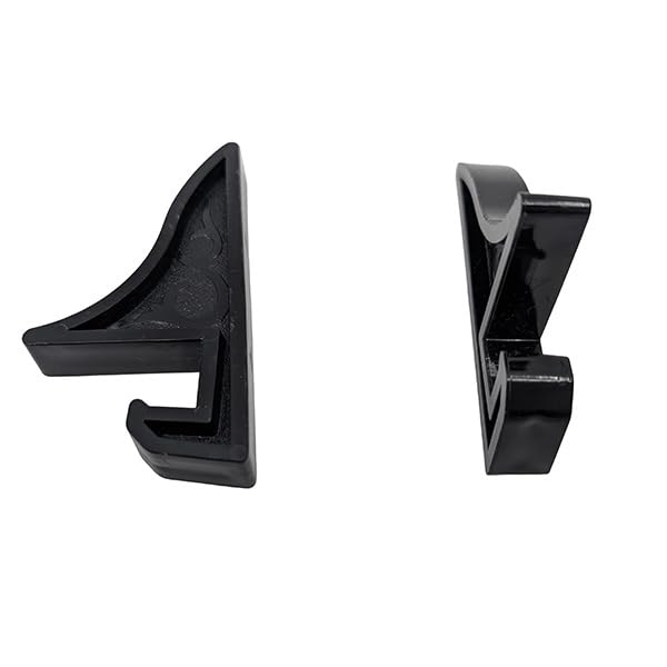 Small Display Stands for Tabletop – Plastic Easel Holders for Photos, Memorial Plaques, Postcards, Phones, Not for Large Posters or Frames