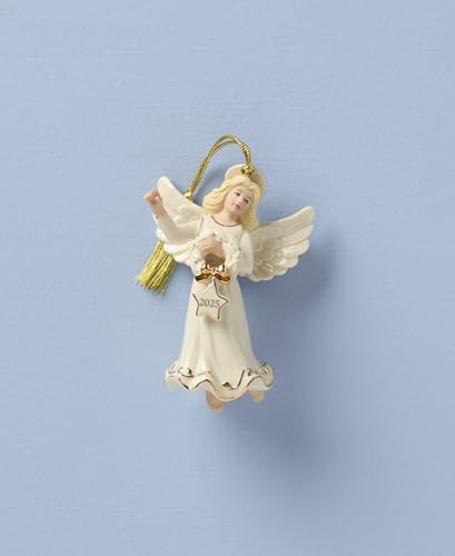 Lenox 897123 2025 Heavenly Angel Ornament, Christmas, Holiday Decorations - style: Angel