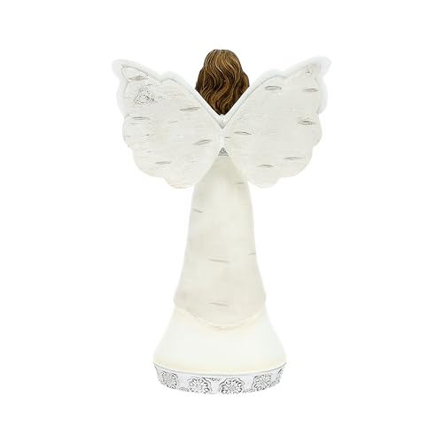 Pavilion Gift Company - Memory- 8" Angel Figurine Photo Picture Frame Remembrance Memorial Grief Home Decor