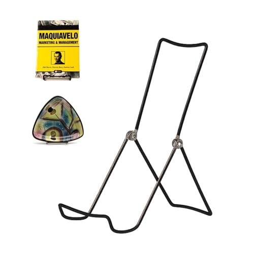 KINGDOM SOLUTIONS - 8.5" Black Metal Display Stand Made in USA - 2 Pack - color: Black Adjustable, size: 8.5" (2-pack)