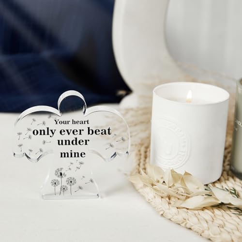 Remembrance Gifts with Sympathy, Condolence Angel Acrylic Desk Sign, Grieving Gift, Condolence Gifts, Sentimental Gifts, Memorial Bereavement Sympathy Gifts for Loss of Loved One - style: 001
