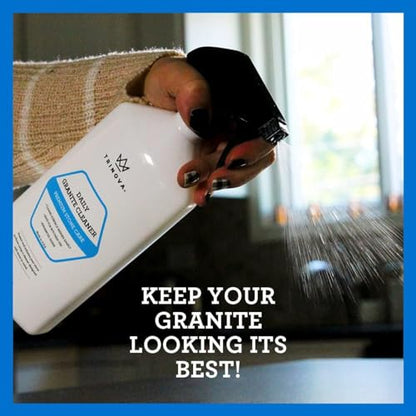 TriNova Granite Cleaner, 18 fl oz and 1 Gallon Refill Bundle | Stone cleaner bundle for granite, marble, quartz and sealed stone surfaces. - style: Refilll Bundle