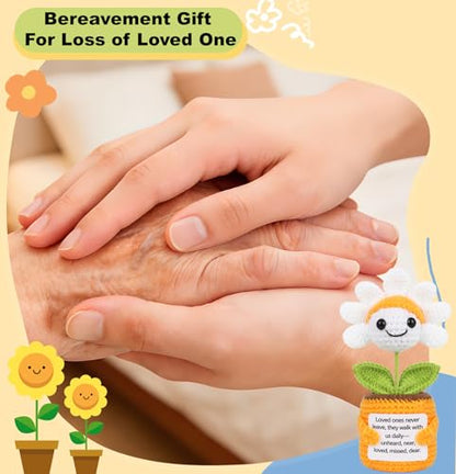Sizobi Memorial Gifts, Sympathy Gifts for Loss of Loved One, Remembrance | Bereaveme, Grief Gift, Condolence Sympathy Sentimental Gift for Mom Dad, Father Mother Friends,Emotional Support Daisy - style: Mourn