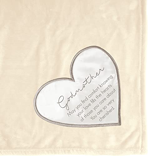 Pavilion Gift Company - Godmother Gift Soft Royal Plush Blanket 50x60 Inch - style: Godmother