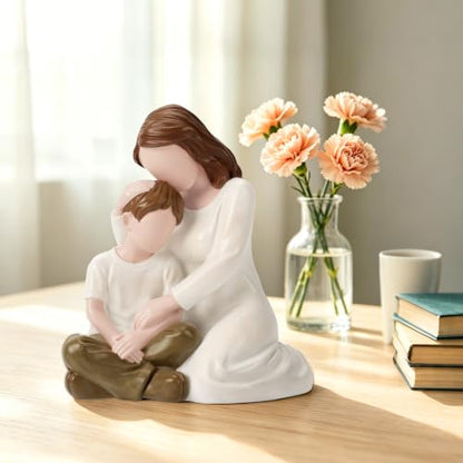 Mom and Son Gifts, Mom Birthday Gifts from Son, Mother of the Groom Gift - color: White-mom Son
