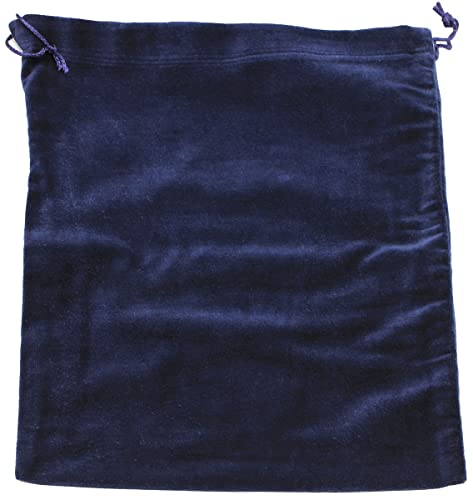 Extra Large Blue Velvet Cremains Bag for Ashes - Extra Large Size 13"L x 15"H - for Holding 400 Cubic Inches of Pet or Human Cremains - Includes Plastic Bag for Ashes - color: Blue, size: Extra Large