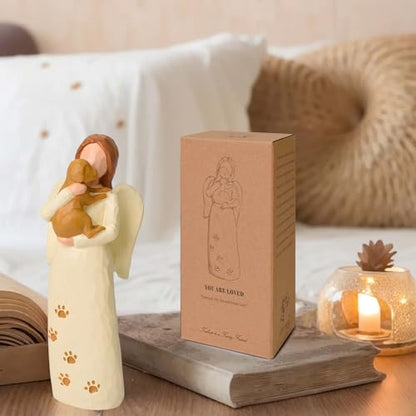 Dog Memorial Gifts for Loss of Dog, Pet Memorial Gifts for Dogs - style: Dog Guardian Angel Statue