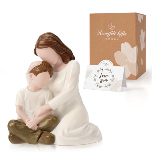 Mom and Son Gifts, Mom Birthday Gifts from Son, Mother of the Groom Gift - color: White-mom Son