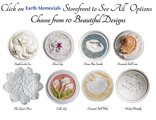 Biodegradable Urn for Human Ashes, Water Burial, Floats in Water, for Cremation, Ocean Scattering, Earth Memorials (Keepsake Elite® ShellY-03) - color: Keepsake Elite Shell