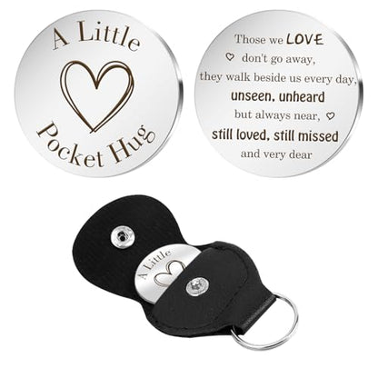 Memorial Sympathy Gifts for Loss of Loved One Mom Dad Mother Father Son Husband Daughter Dog Cat Pet Miscarriage Condolences Memorable Memory Grief Remembrance Bereavement Gift Idea Pocket Hug Token