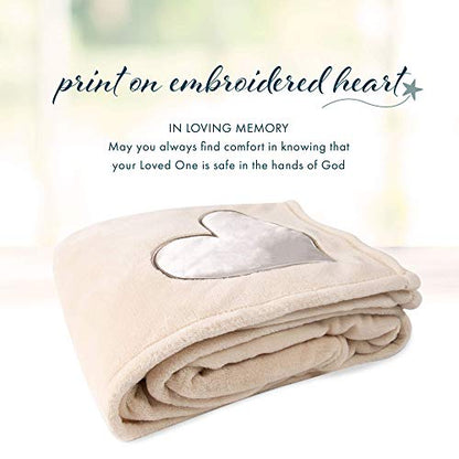 Pavilion Gift Company 19501 Comfort Blanket - in Loving Memory Thick Warm 320 GSM Royal Plush Throw Blanket - style: In Loving Memory