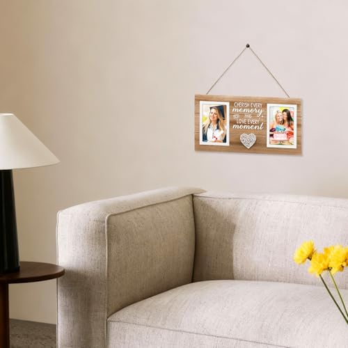 Graduation Gift for Her Him Picture Frame, Birthday Gifts for Women, Men, Friend, Family Coworker Photo Frame, Holds 2pcs 4x6 Pictures - style: women and men