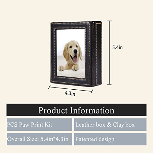 PCS Paw Print Kit - Keep Your Pet's Memory with Paw Print Mold - Available for Dogs and Cats