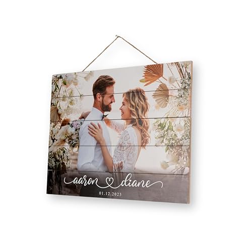 Personalized Wooden Photo Print from Your Picture - color: Modern Photo