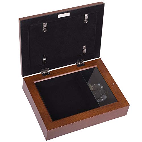 Cottage Garden Inspirational Music Box - Communion Plays Ave Maria with Woodgrain Finish